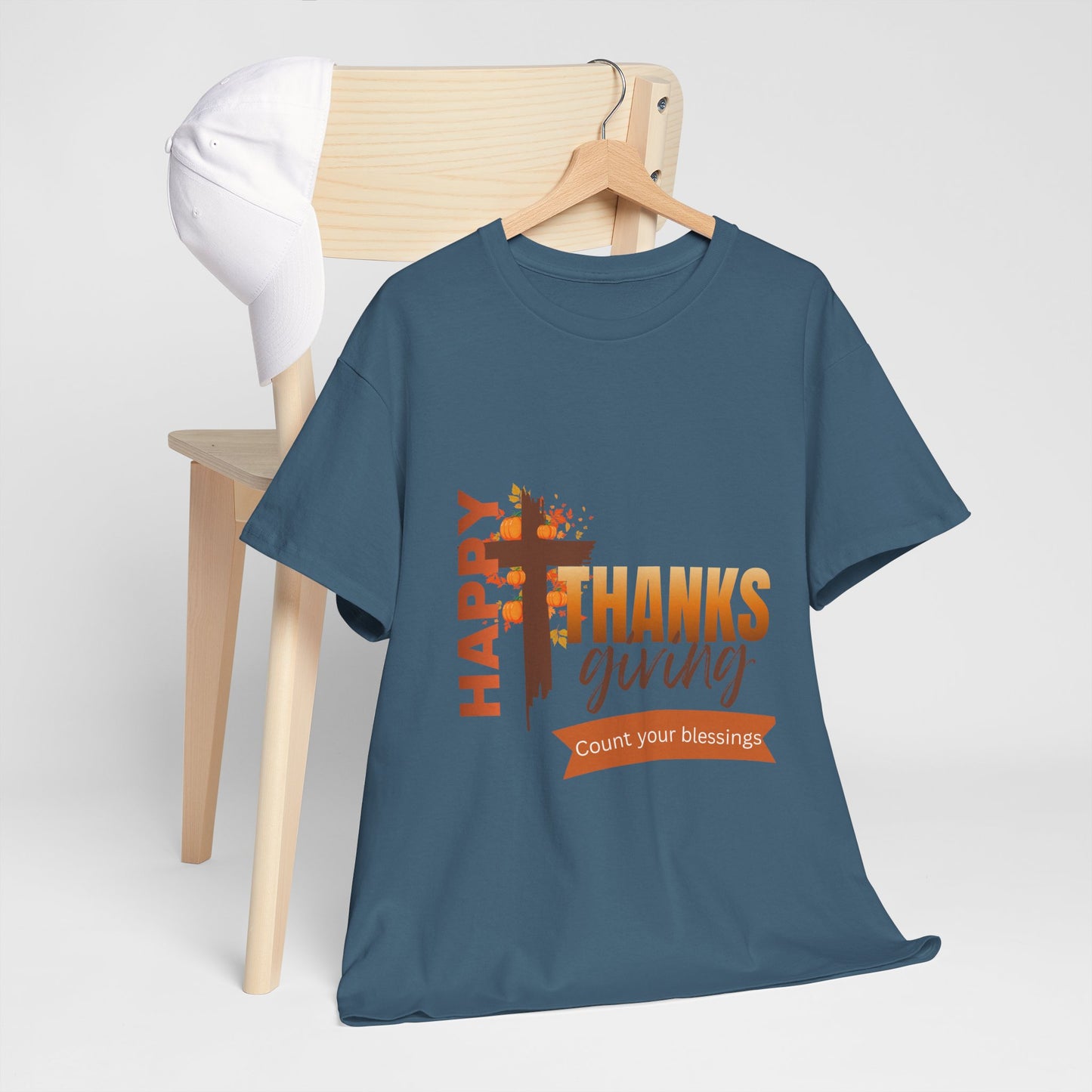 Happy Thanksgiving cotton unisex  T-Shirt