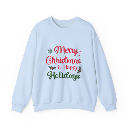Merry Christmas & Happy Holidays Unisex Sweatshirt