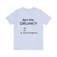 Unisex Jersey Short Sleeve Tee