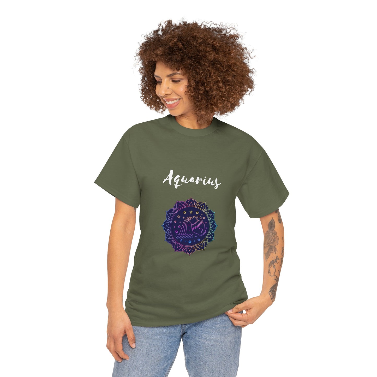 Aquarius Zodiac Softstyle T-Shirt