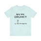 Unisex Jersey Short Sleeve Tee