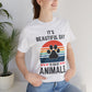 IT'S A BEAUTIFUL DAY TO SAVE ANIMAL-Bella Canvas