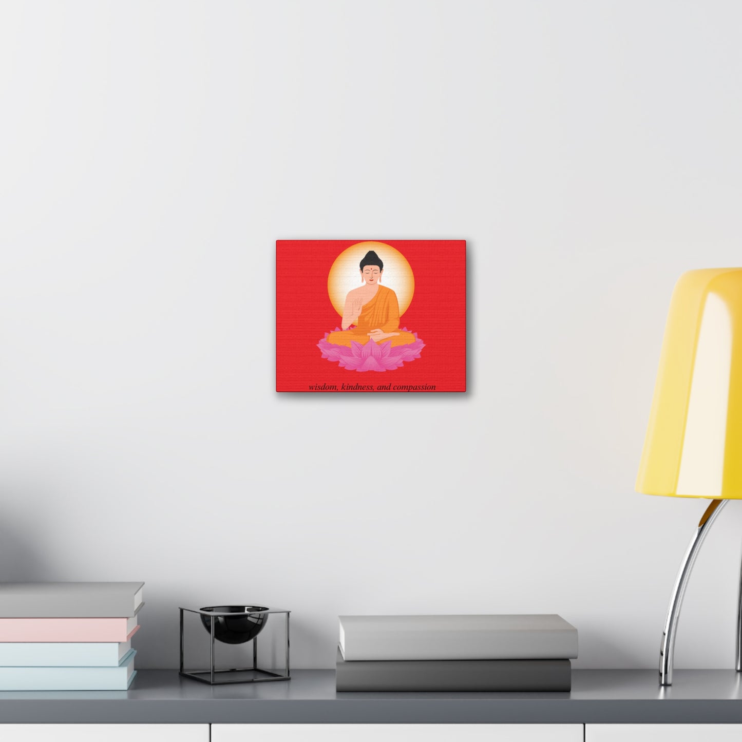 Wisdom kindness Canvas Art Print
