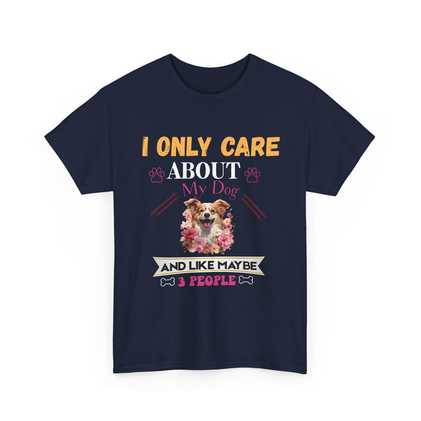 I ONLY CARE ABOUT Cotton Unisex T-shirt