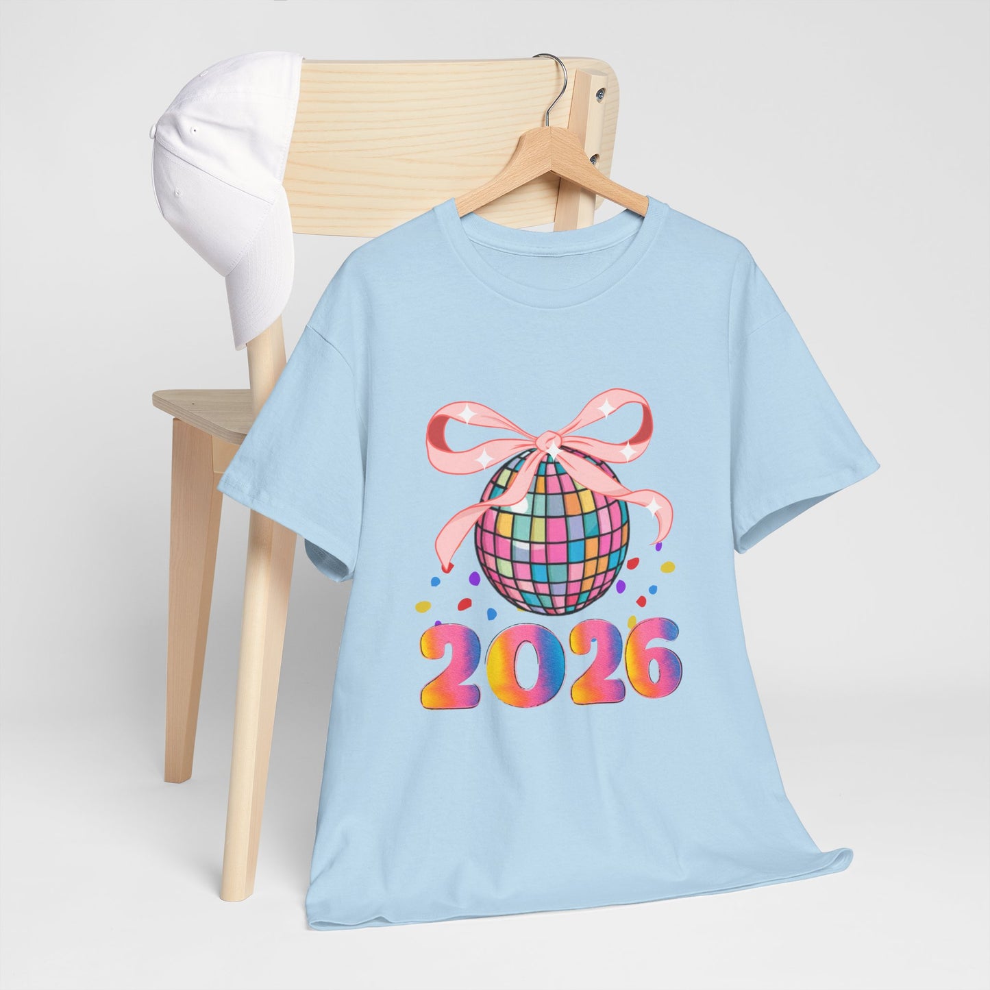 2026 Disco Ball COTTON UNISEX T-SHIRT