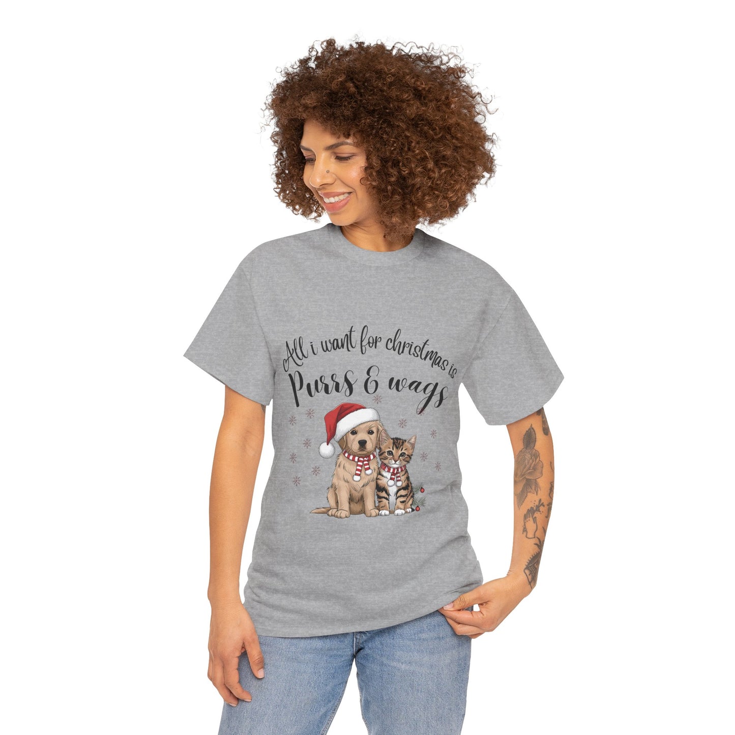Purrs & Wags cotton unisex T- shirt