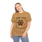 Paw and Give Thanks Fall Cotton Unisex T-shirt