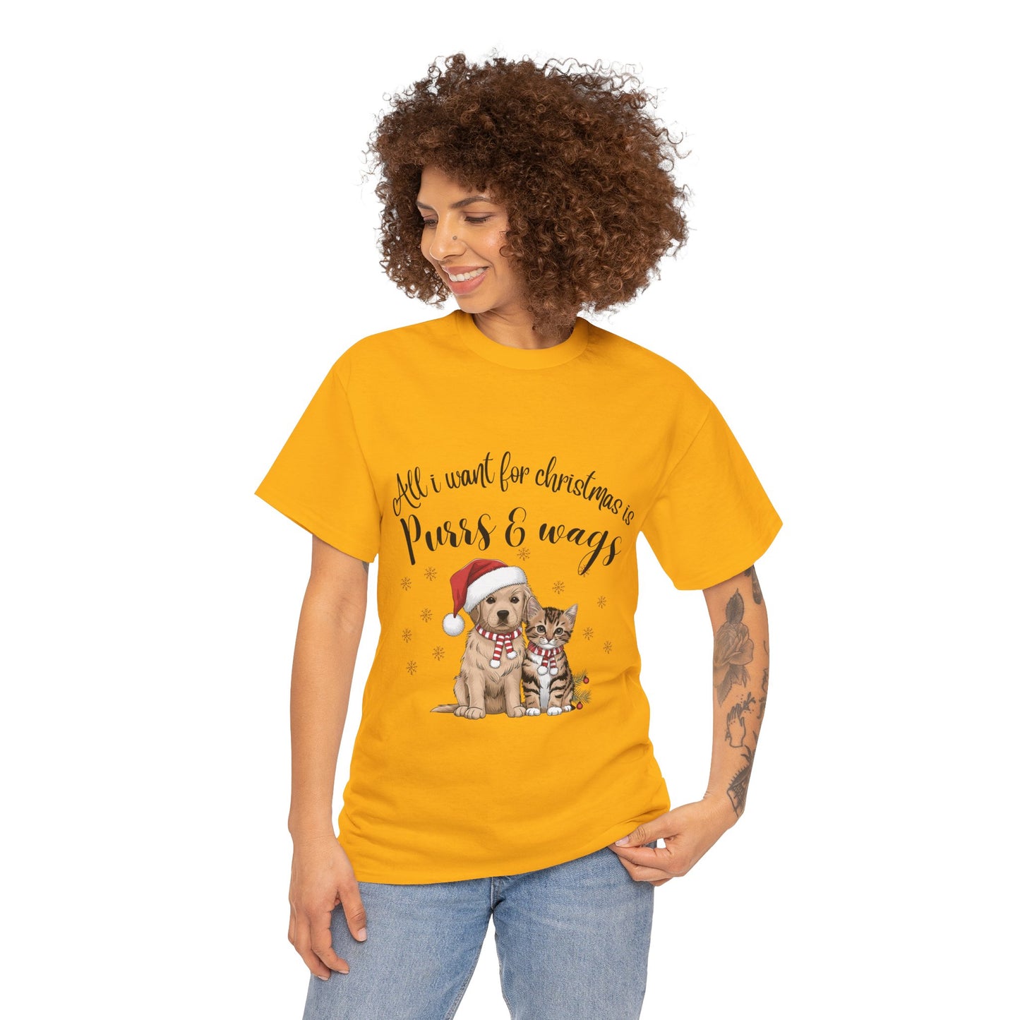 Purrs & Wags cotton unisex T- shirt