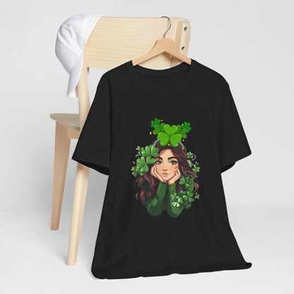 Clover Girl T‑Shirt Premium Unisex T Shirt