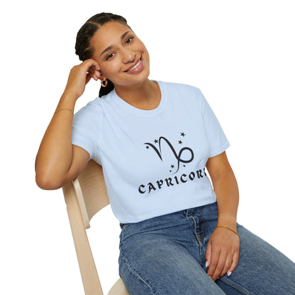 Capricorn Zodiac Unisex Soft style T-Shirt