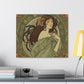Lady Art Canvas Wall Art