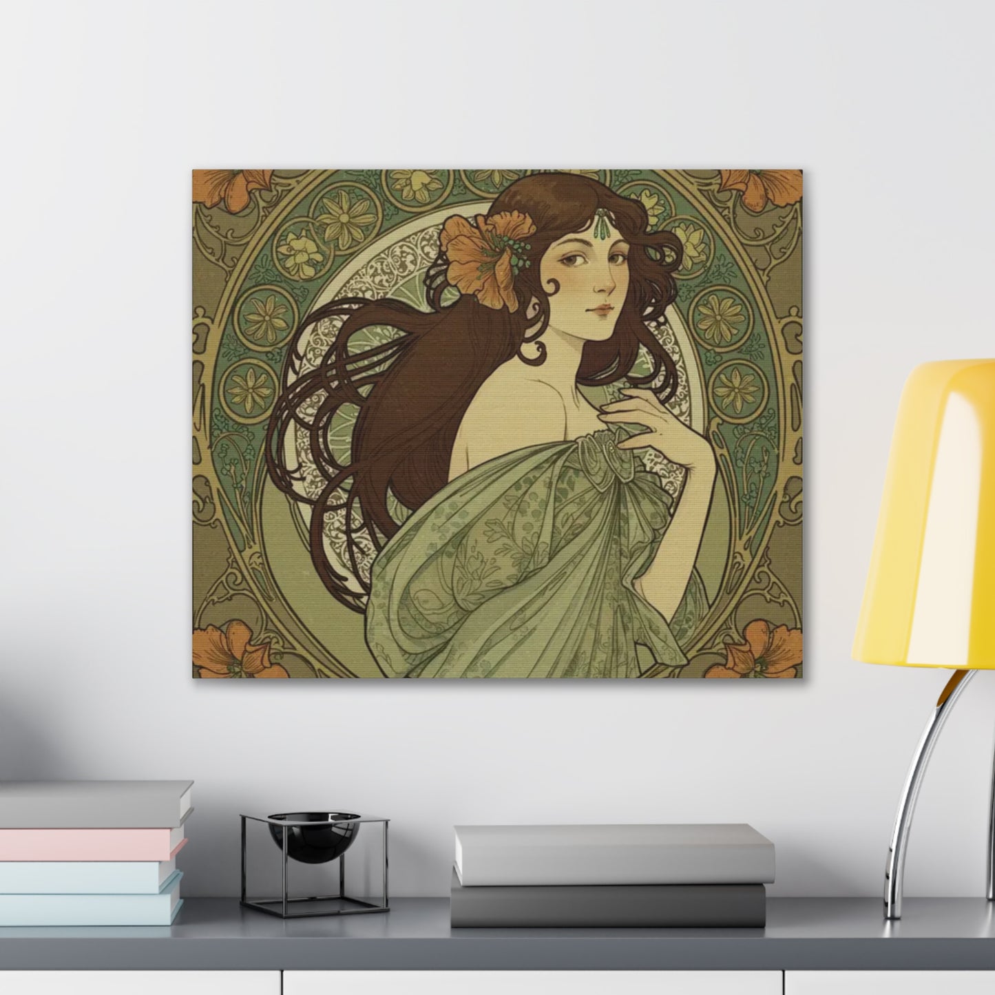 Lady Art Canvas Wall Art