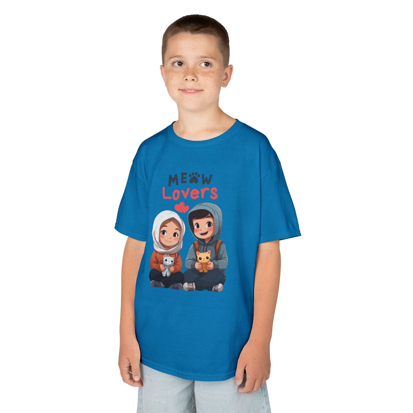 Kids Cat Lovers Tee
