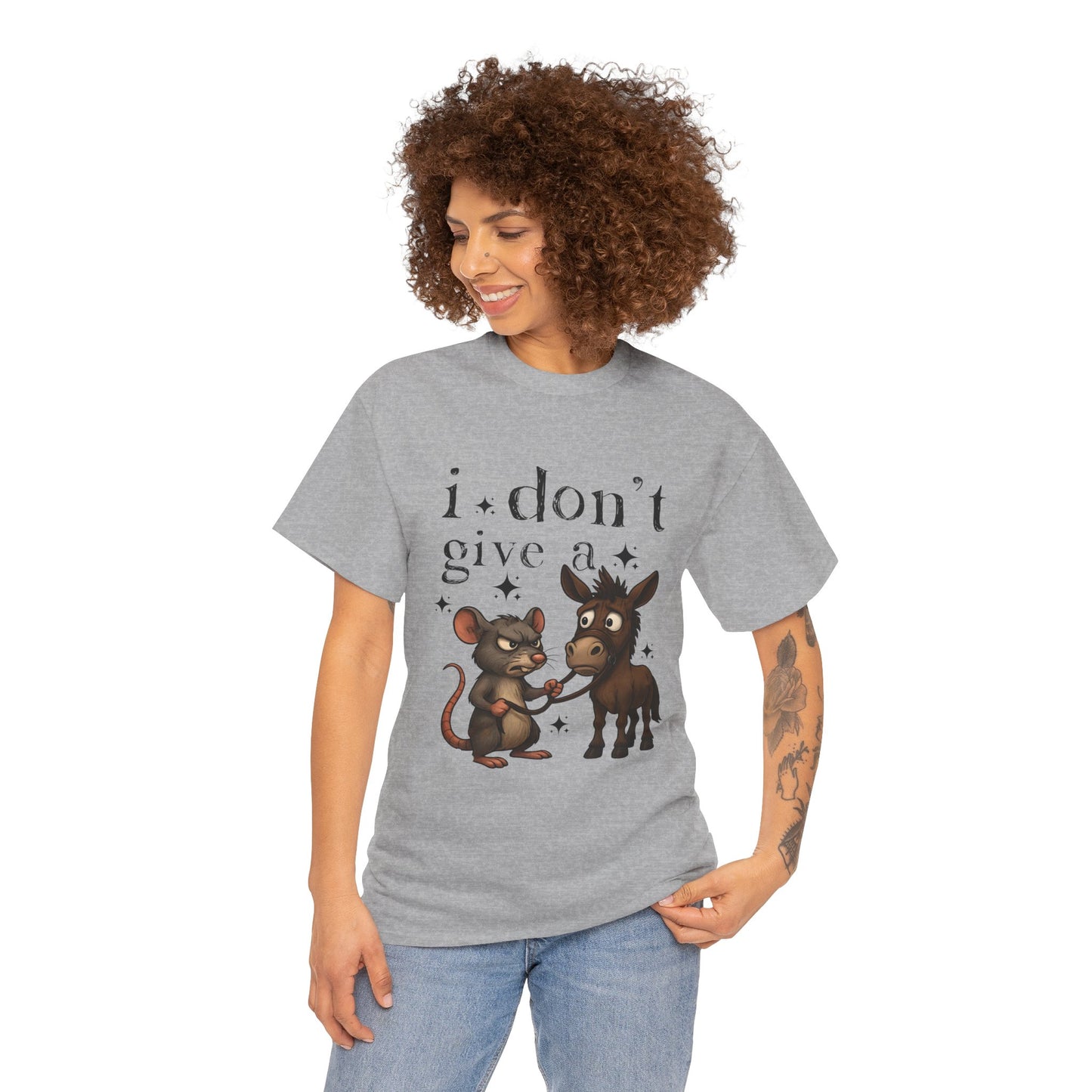 I Don't Give A  Cotton Unisex T-shirt