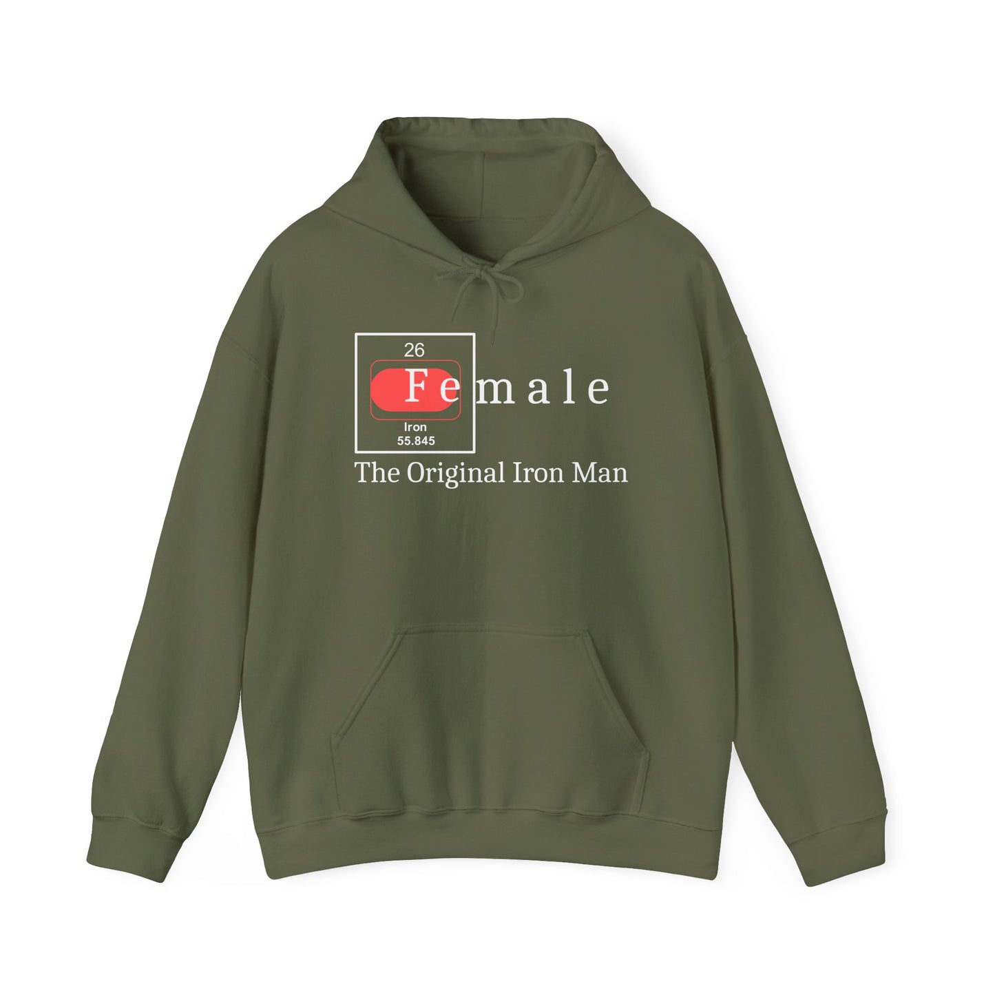 Female Ironman Hoodie Sweatshirt