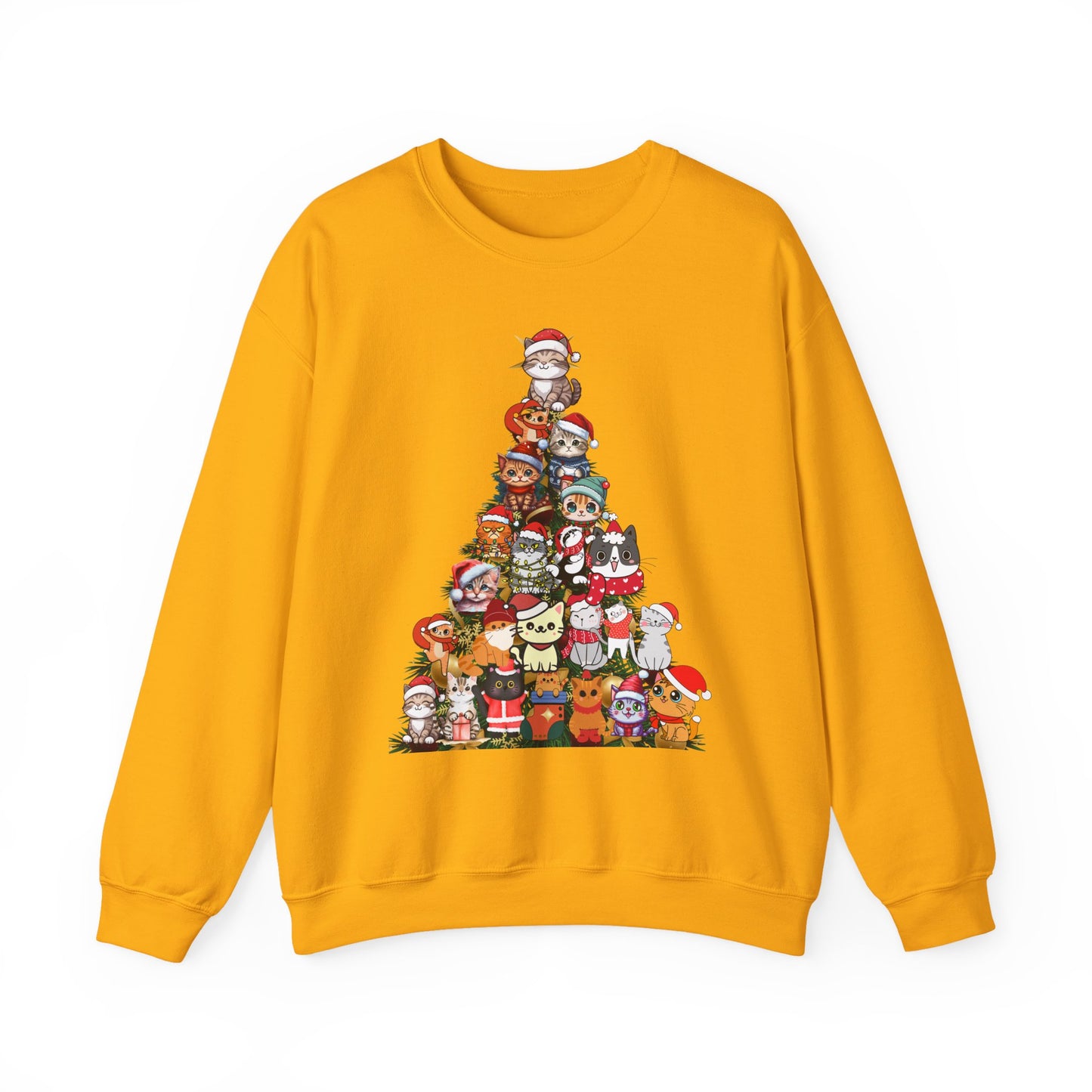 Meow tree Christmas Sweatshirt