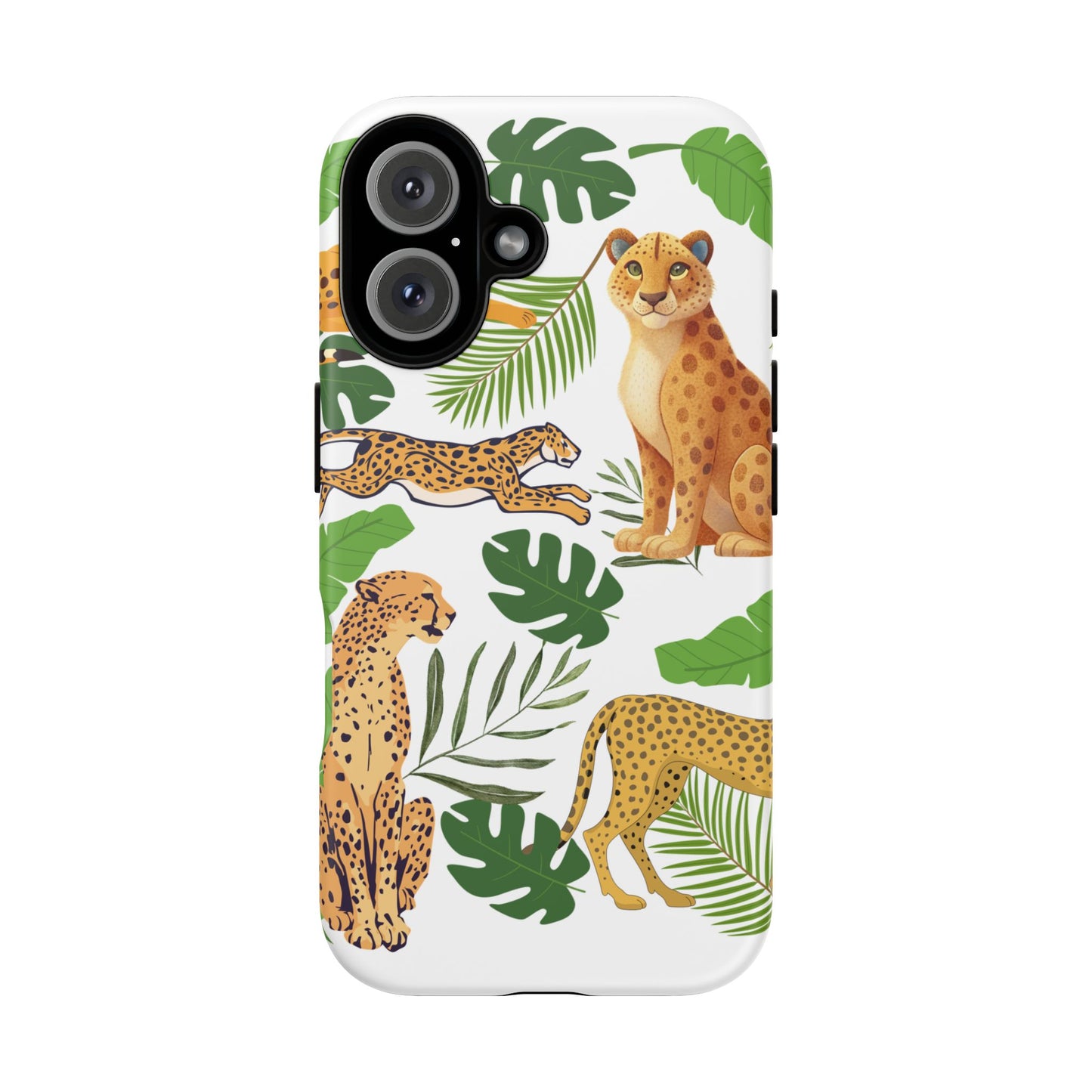 Cats in jungle Phone Case