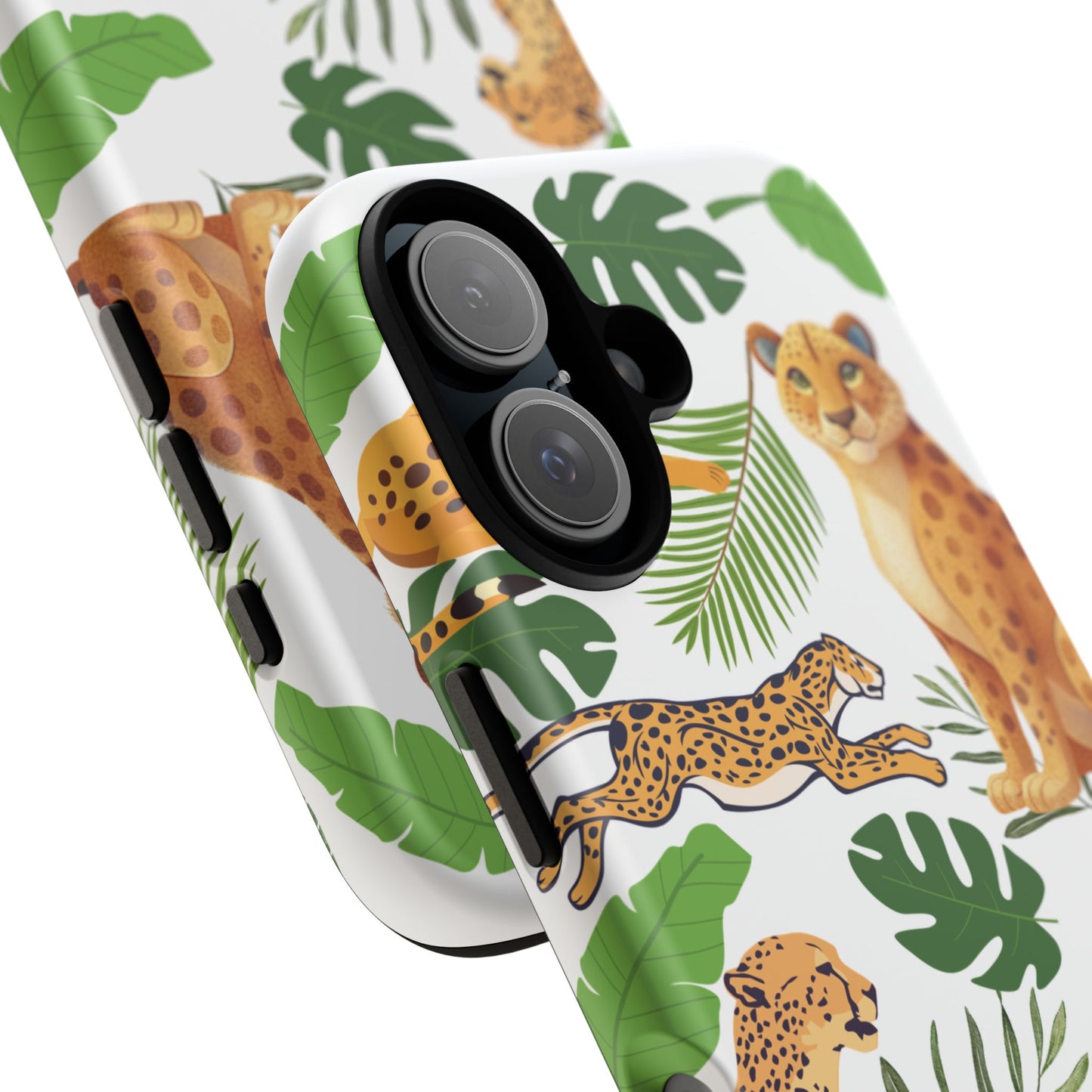 Cats in jungle Phone Case
