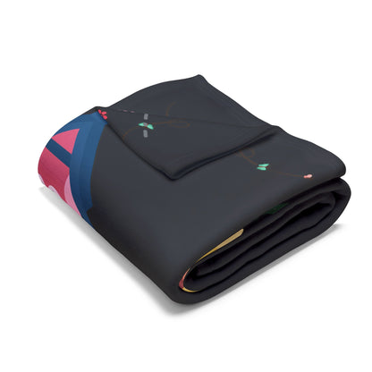 Floral Garden Fleece Blanket