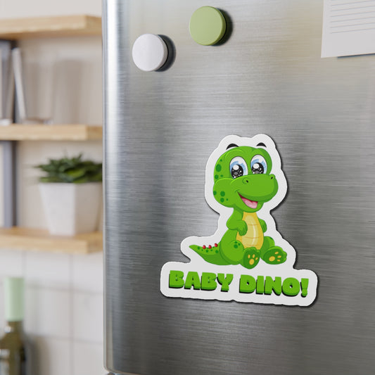 Baby Dino Die-Cut Magnet