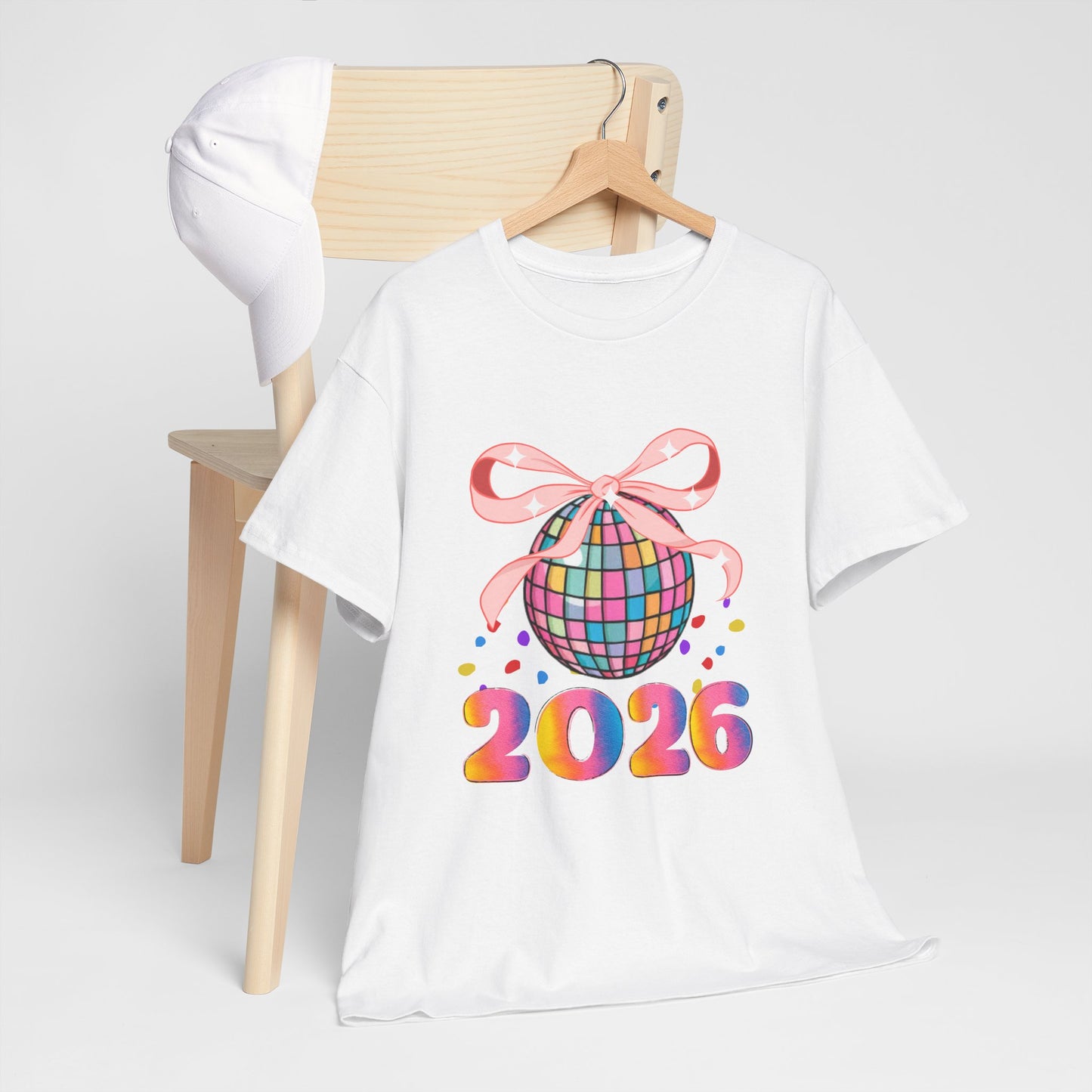 2026 Disco Ball COTTON UNISEX T-SHIRT