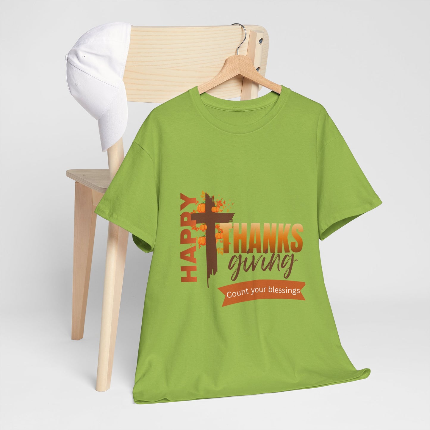 Happy Thanksgiving cotton unisex  T-Shirt