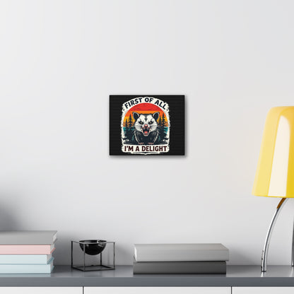 I M DELIGHT Canvas Wall Art