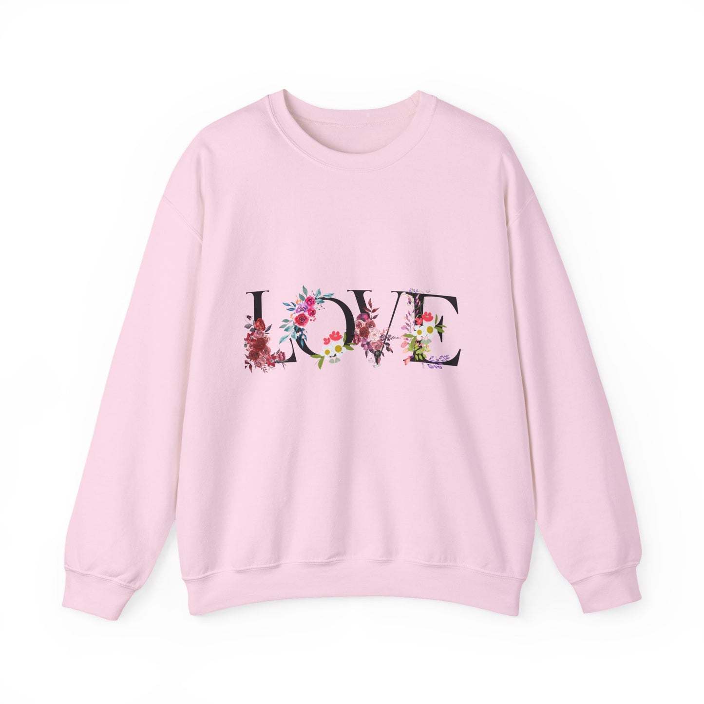 Floral LOVE COTTON UNISEX T SHIRT