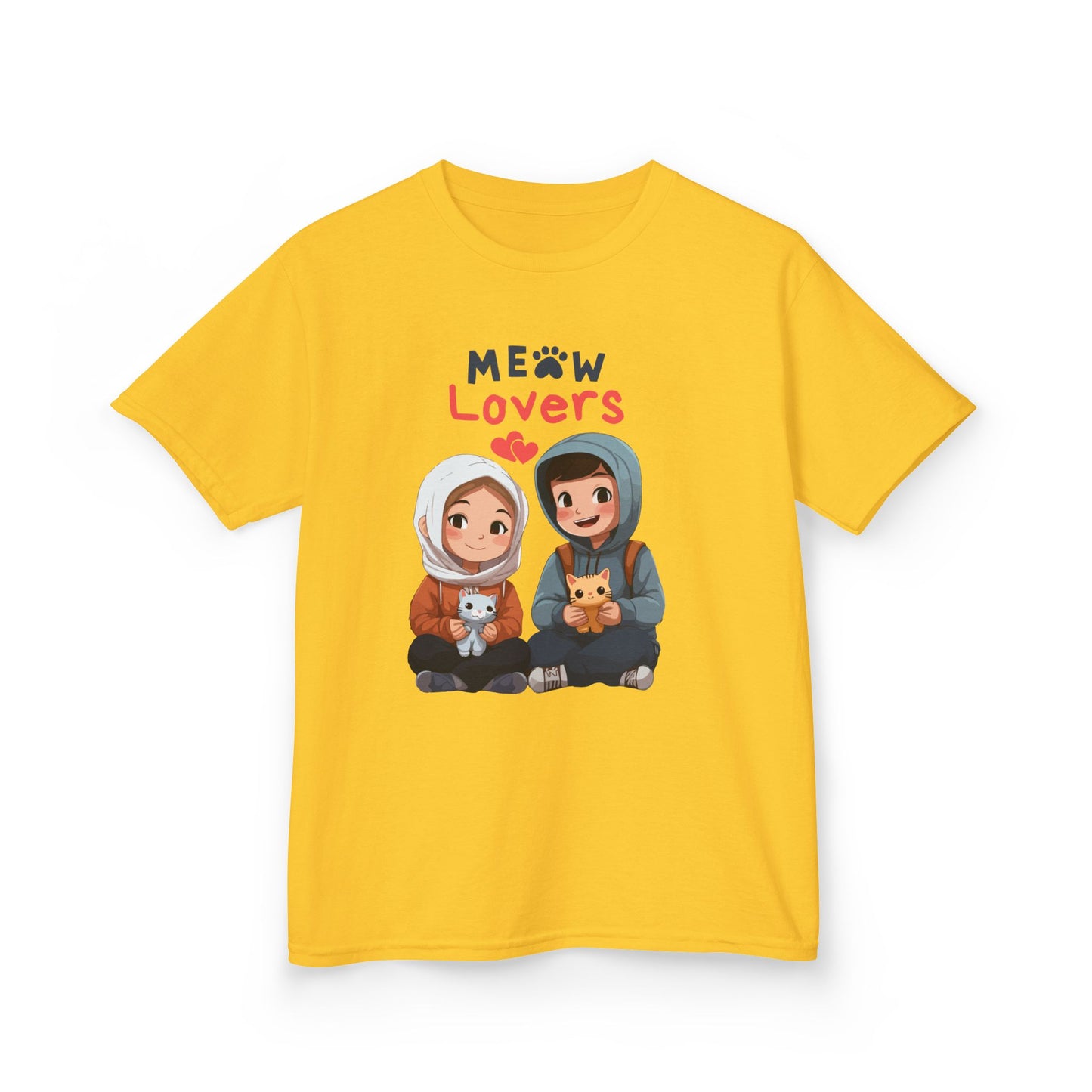 Kids Cat Lovers Tee