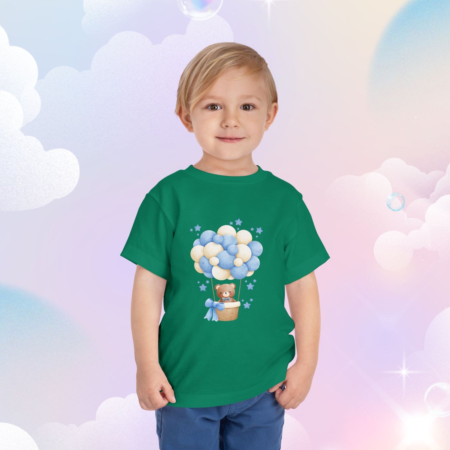 Teddy Toddler Short Sleeve Tee