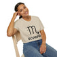 Scorpio Zodiac Black Soft Unisex T-shirt