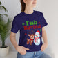 Feliz Navidad Christmas premium unisex t-shirt
