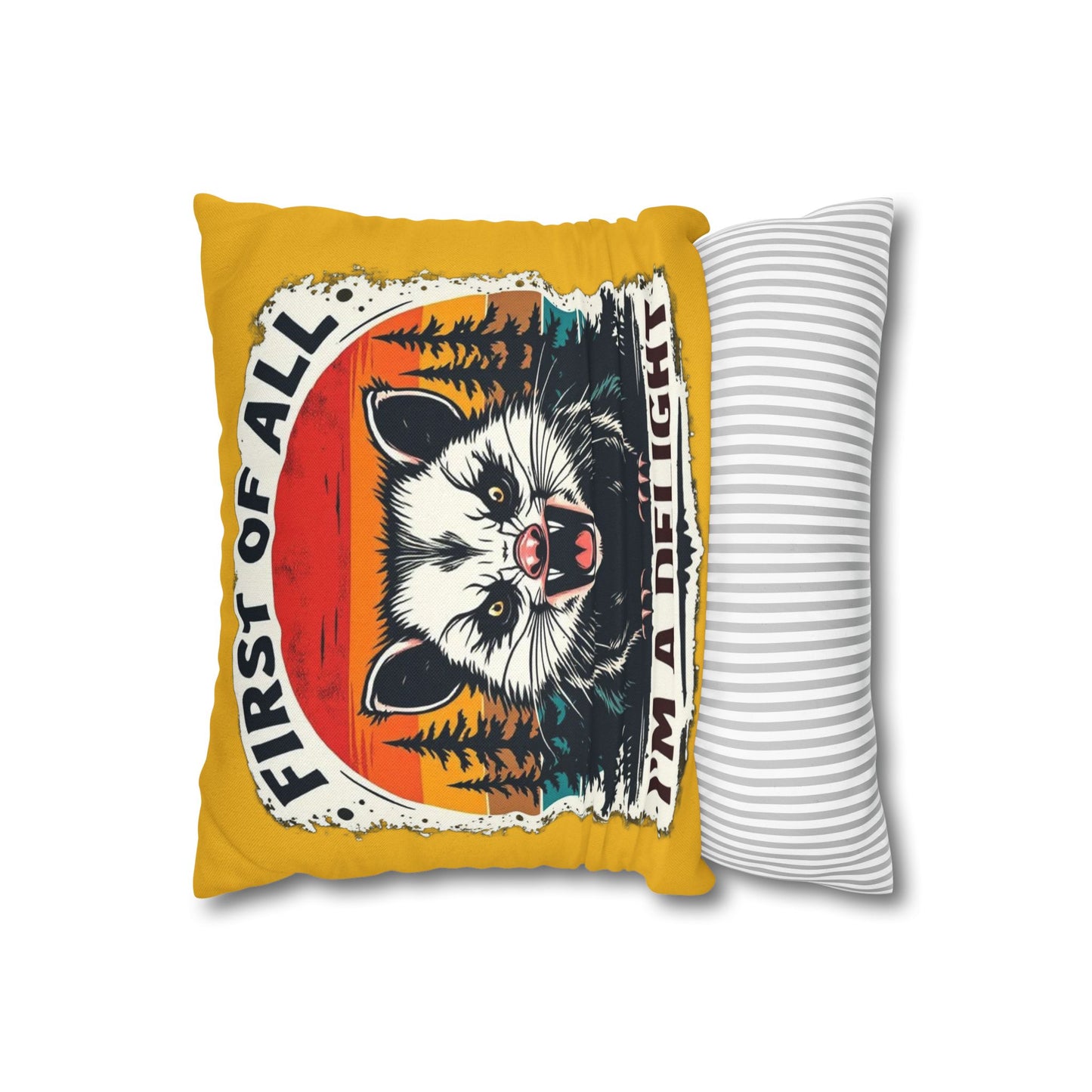 i m a delight Pillowcase