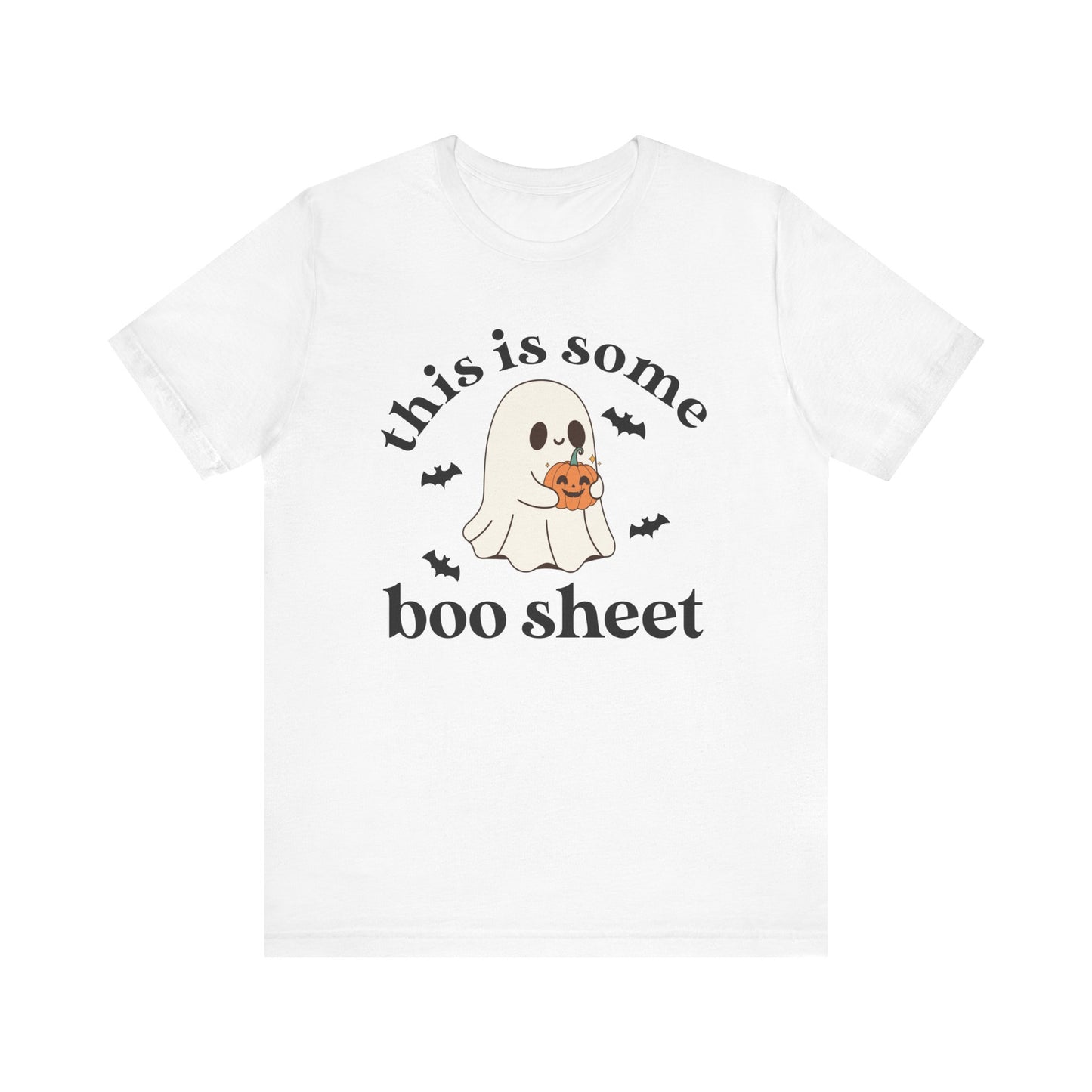 This is Boo Sheet Tee - Perfect for Halloween