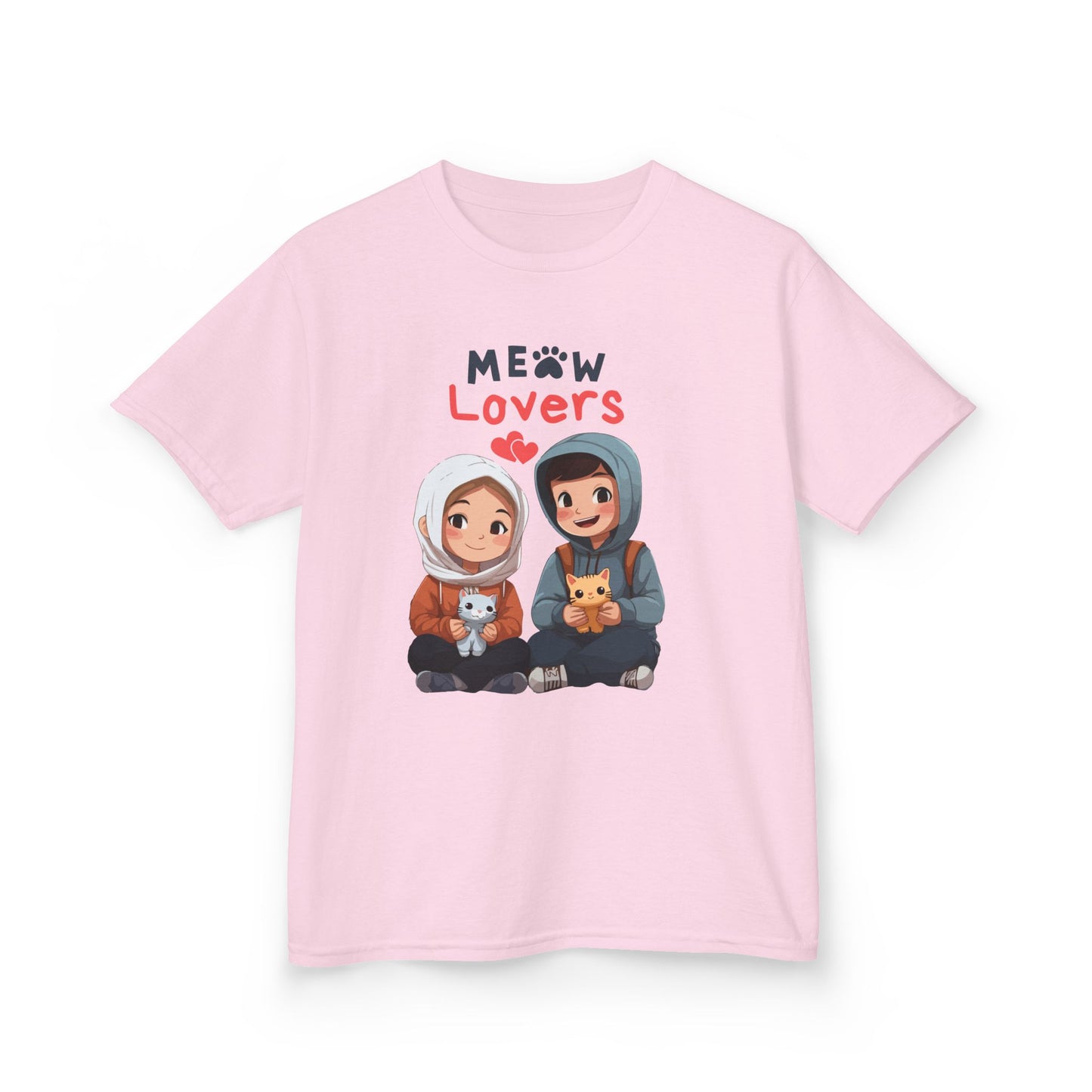 Kids Cat Lovers Tee