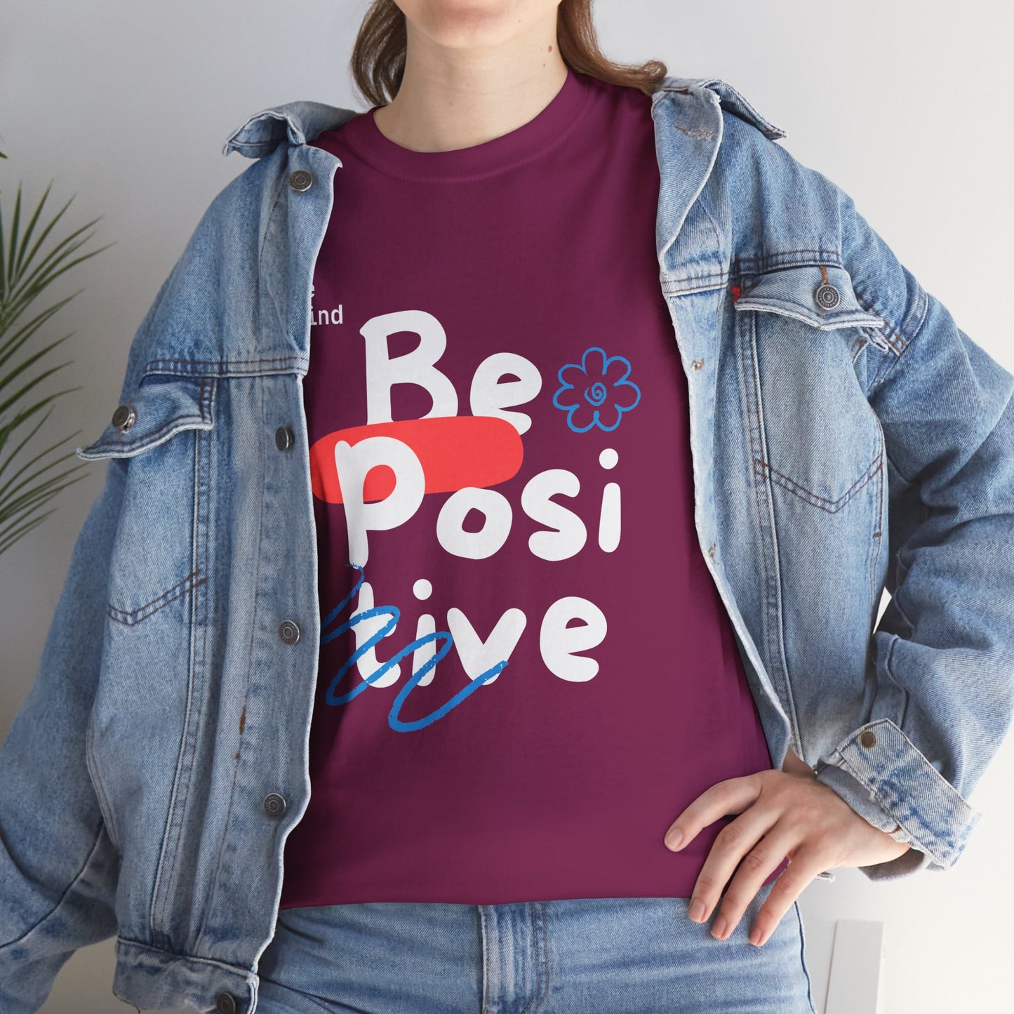 Be Kind be positive white