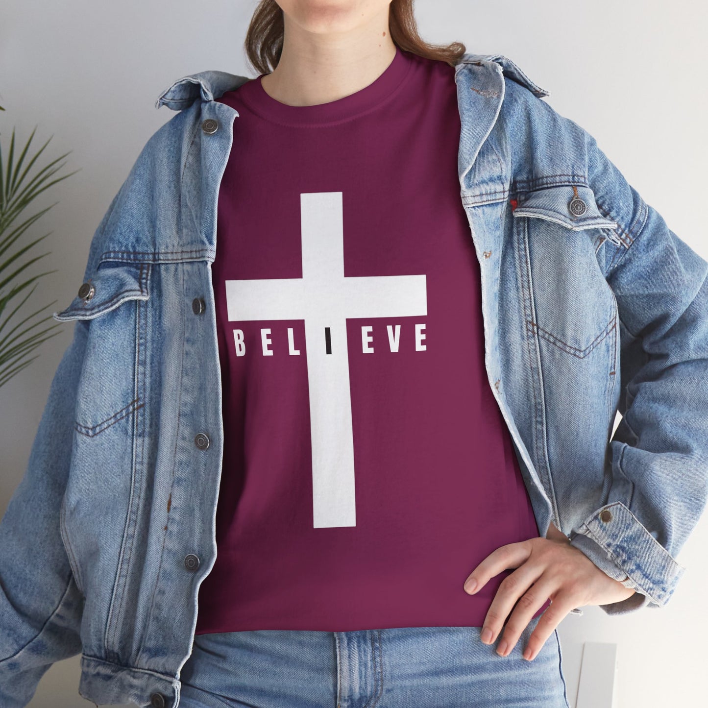 Believe Cross Sign T-shirt