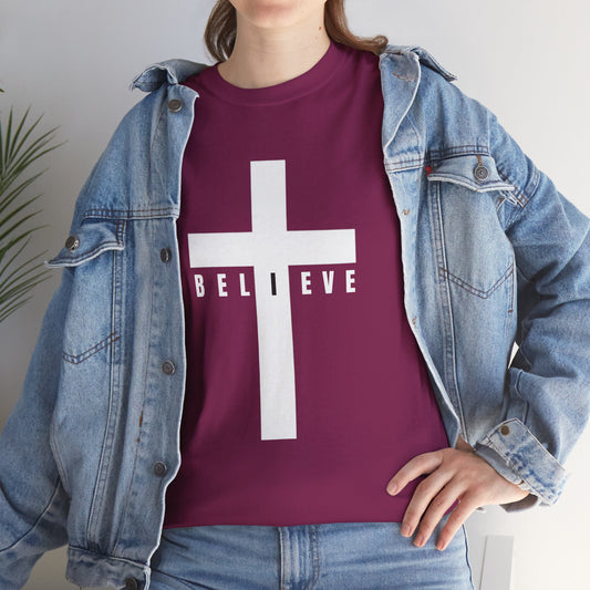 Believe Cross Sign T-shirt