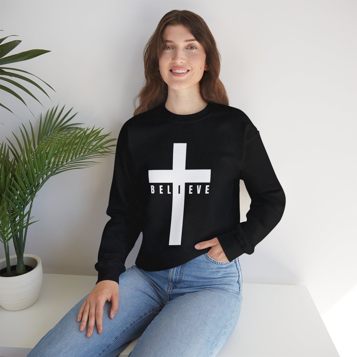 Believe Cross black