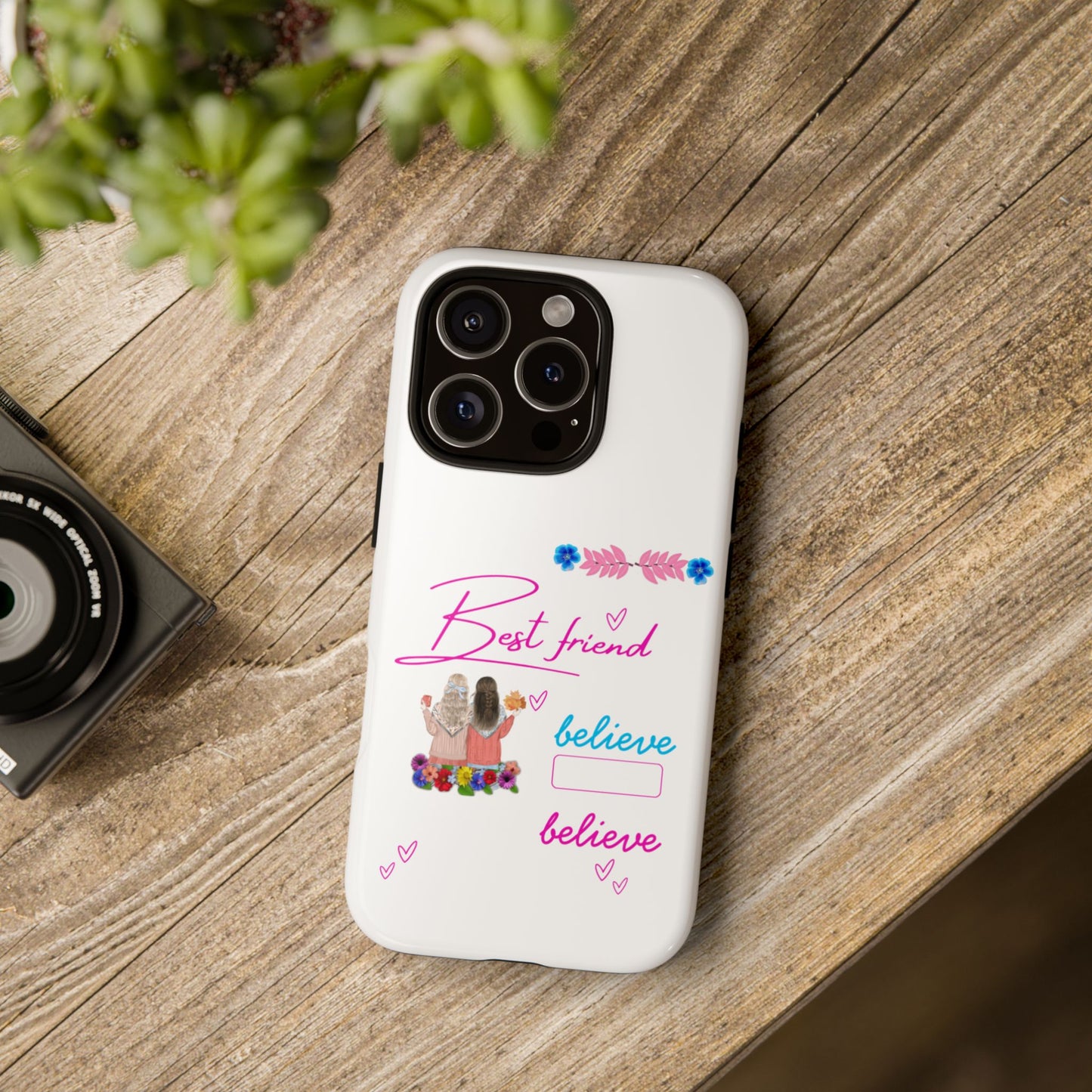 Best Friends light phone case