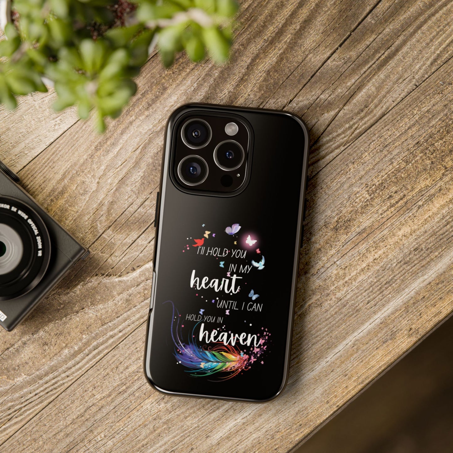 Hold you in my heart phone case