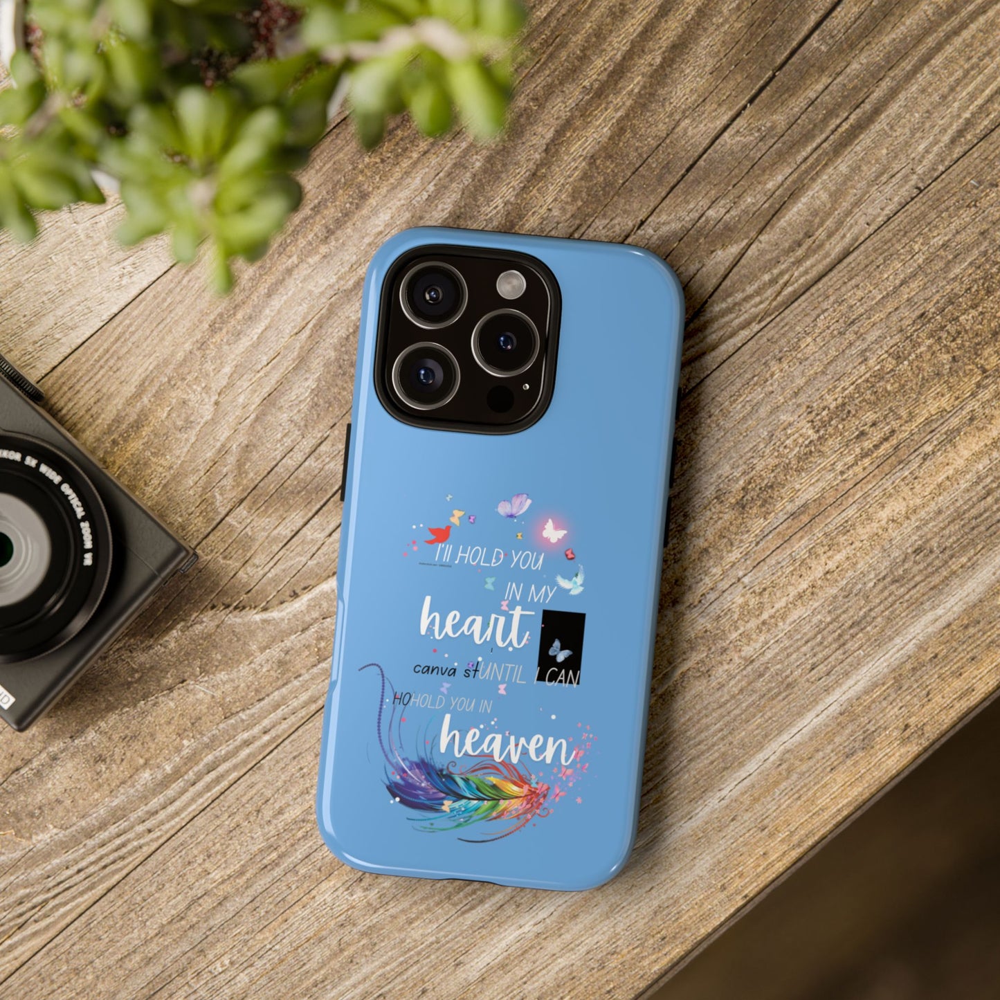 Hold you in my heart phone case