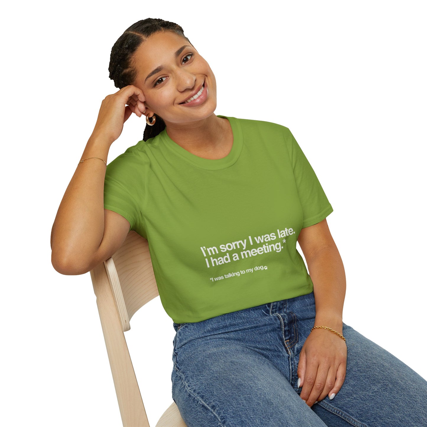 I was talking to my dog T-shirt