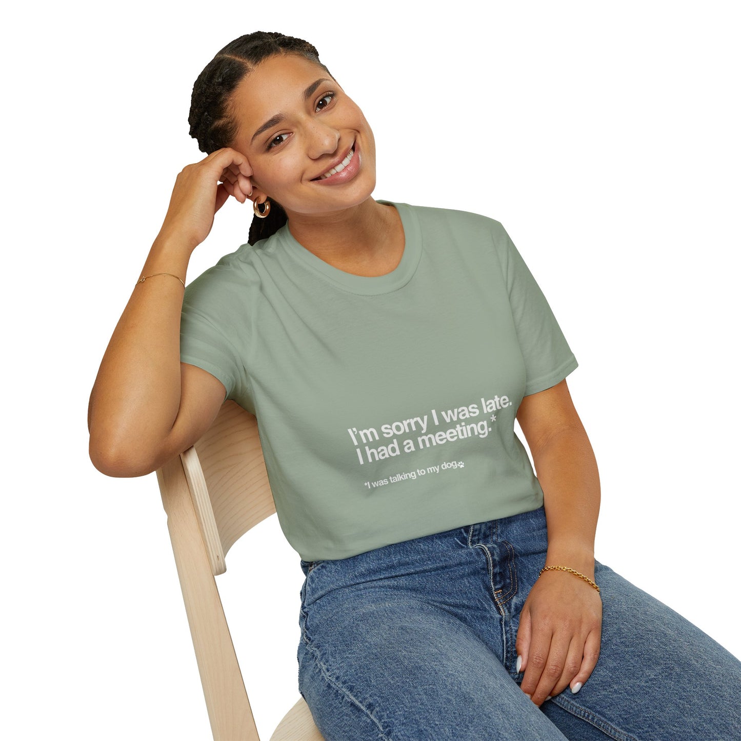 I was talking to my dog T-shirt