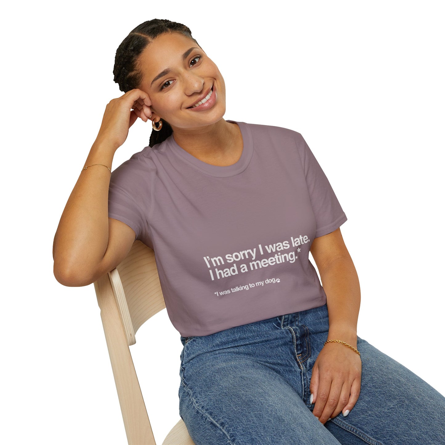 I was talking to my dog T-shirt