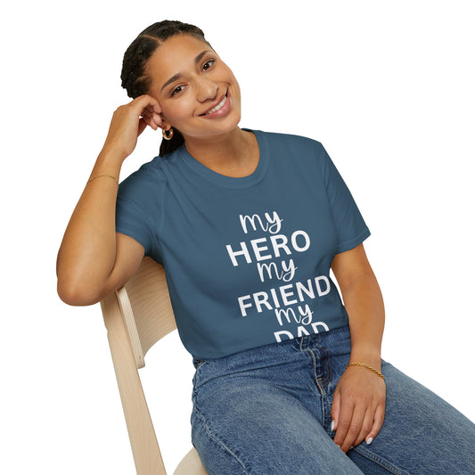My Hero My Dad T-shirt