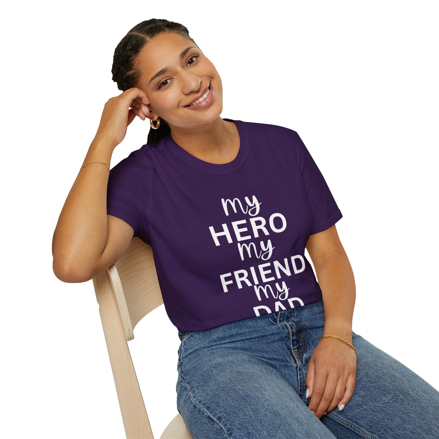 My Hero My Dad T-shirt