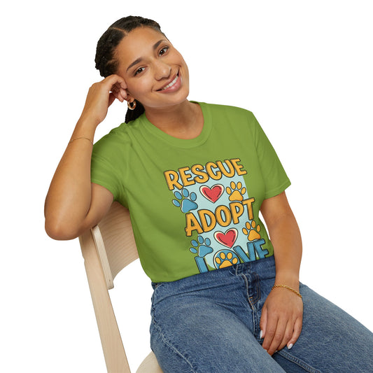 Rescue adopt T-shirt